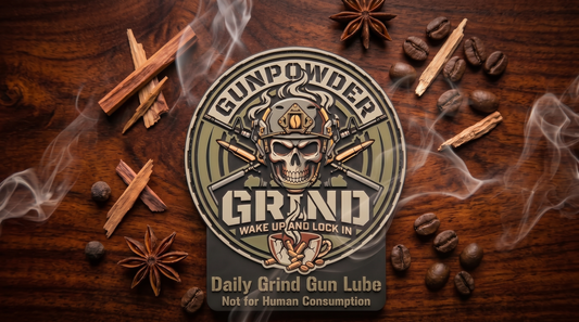 Daily Grind Gun Lube Mahogany Teakwood Scent