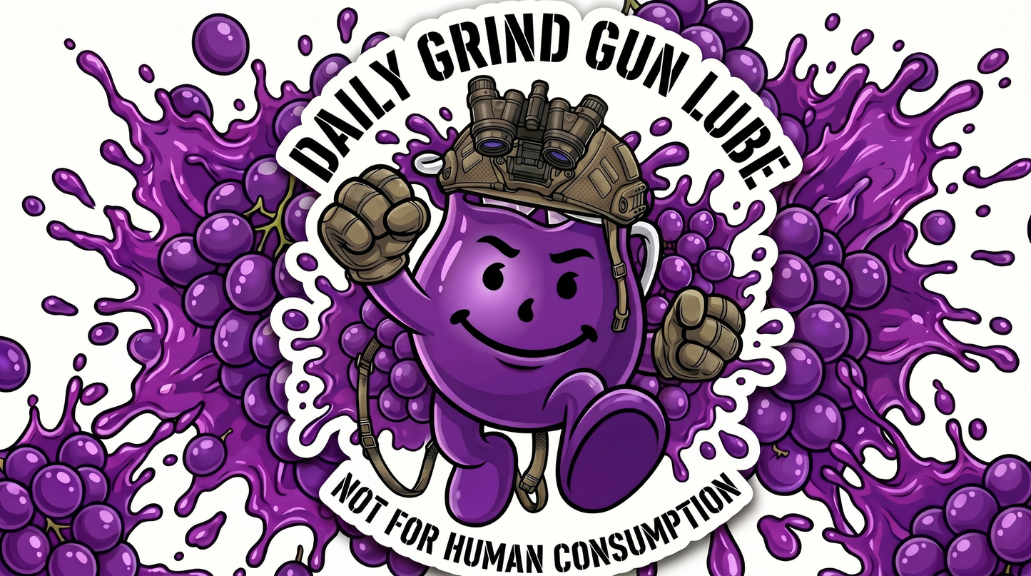Daily Grind Gun Oil Grape Scent